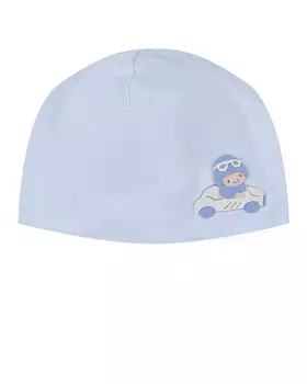 Голубая шапка с аппликацией Story Loris