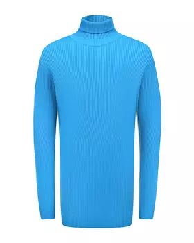 Голубая водолазка из шерсти Jan&Sofie детская