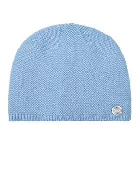 Голубая вязаная шапка Paz Rodriguez