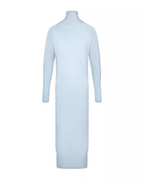 Голубое платье из кашемира Allude