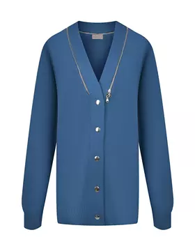 Голубой кардиган oversize MRZ