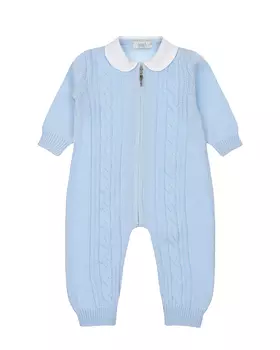 Голубой комбинезон из шерсти Tomax детский