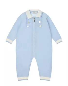 Голубой комбинезон на молнии Tomax детский