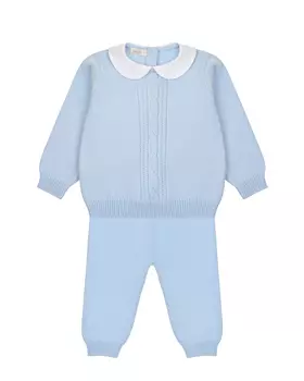 Голубой комплект из шерсти Tomax детский