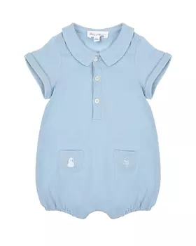 Голубой песочник с карманами Tartine et Chocolat