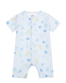 Голубой песочник с морским принтом Lyda Baby