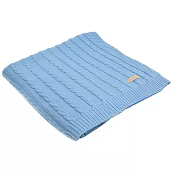 Голубой плед, 100x120 см Jan&amp;Sofie детский