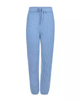 Голубые джоггеры из кашемира Arch4