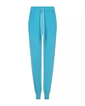 Голубые джоггеры из велюра Deha