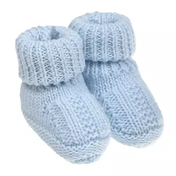 Голубые пинетки из шерсти Tomax детские