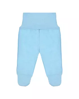 Голубые ползунки с широким поясом Dan Maralex детские