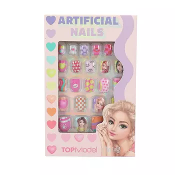 Искусственные ногти TOPModel BEAUTY and ME плоские неоновые DEPESCHE