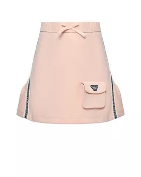 Юбка на резинке с объемным карманом Emporio Armani