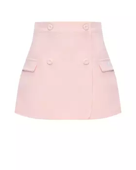 Юбка-шорты с имитацией карманов MSGM