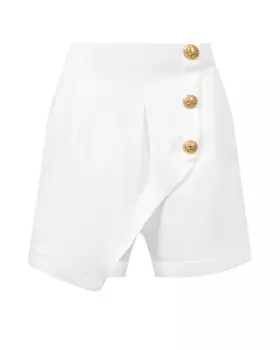 Юбка-шорты с запахом Balmain