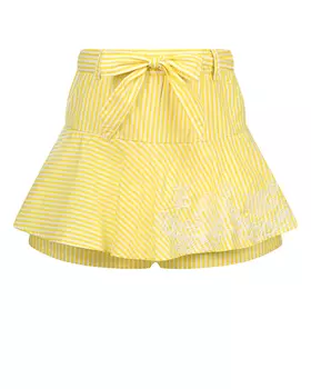 Юбка-шорты в полоску Ermanno Scervino
