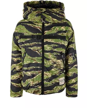 Камуфляжная куртка с капюшоном No. 21 детская
