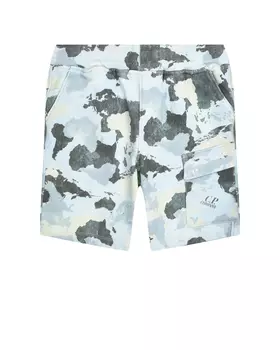Камуфляжные бермуды с карманами-карго CP Company