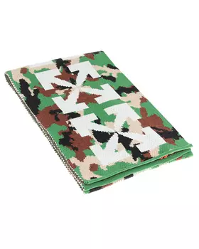 Камуфляжный шарф, 23x145 см Off-White детский