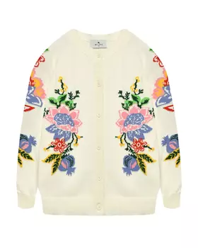 Кардиган с цветочным декором Etro
