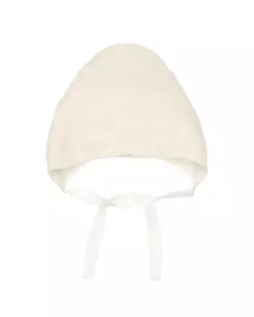 Кашемировый чепчик молочного цвета Tomax детский