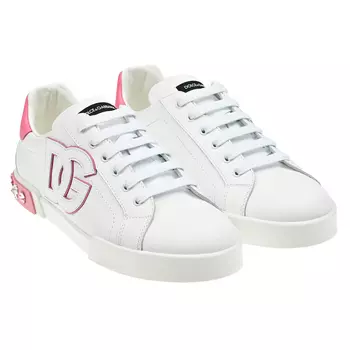 Кеды с лого сбоку Dolce&Gabbana