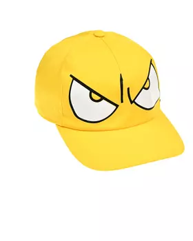 Кепка с принтом "глаза" Il Trenino