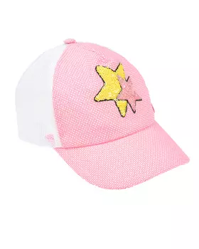 Кепка со звездами из пайеток Il Trenino