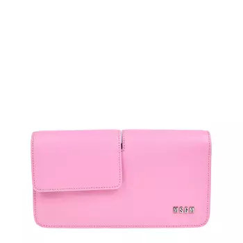 Клатч розового цвета MSGM