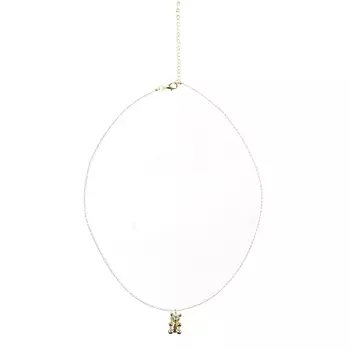 Колье "мишка", бисер, золото Rena Chris детское