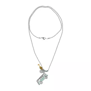 Колье с подвеской "автобус", бирюзовый Tais детское