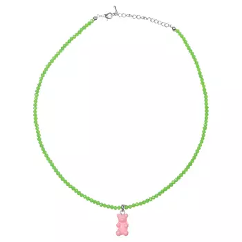 Колье с подвеской, розовый медвежонок Tais детское