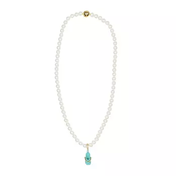Колье с подвеской "Сабо", бирюзовый Tais детское