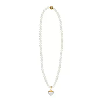Колье с подвеской "сердце", белый Tais детское