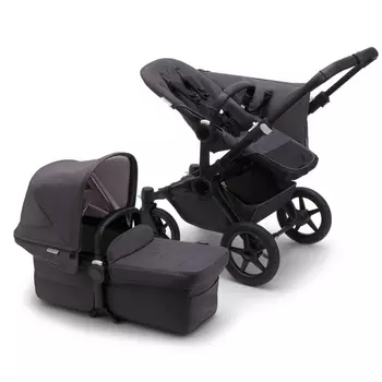 Коляска 2 в 1 Donkey 5 Mineral Mono complete Black/Washed Bugaboo