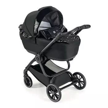 Коляска 2 в 1 Loving, черный rock CAM