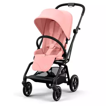 Коляска Eezy S Twist+2 BLK Candy Pink с бампером CYBEX