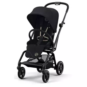 Коляска Eezy S Twist+2 BLK Magic Black с дождeвиком и бампером CYBEX