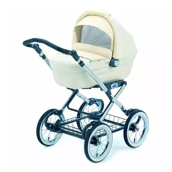 Коляска LINEA CLASSY, кремовый CAM