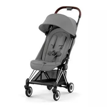 Коляска прогулочная Coya Chrome Brown Mirage Grey CYBEX