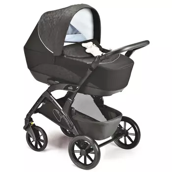 Коляска TRIS SMART 3в1, группа 0/4 (0-22кг), медвежонок, черный CAM