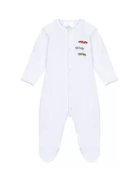 Комбинезон на кнопках, вышивка машинки Lyda Baby