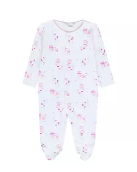 Комбинезон с принтом "лама" Kissy Kissy детский