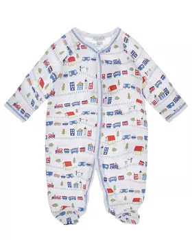 Комбинезон с принтом "паровозы" Kissy Kissy детский