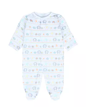 Комбинезон с принтом "слоны" Kissy Kissy детский