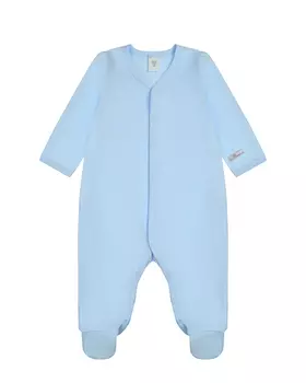 Комбинезон с застежкой на кнопки, голубой Dan Maralex