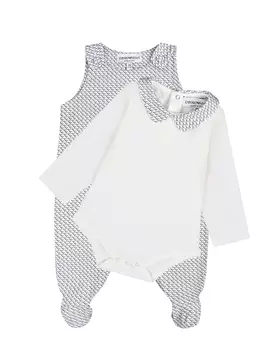 Комплект: боди и полукомбинезон Emporio Armani детский