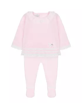 Комплект: джемпер и ползунки, розовый Paz Rodriguez