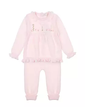 Комплект из шерсти мериносов, розовый Tomax детский