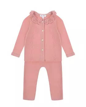 Комплект: кардиган и брюки, персиковый Tartine et Chocolat детский